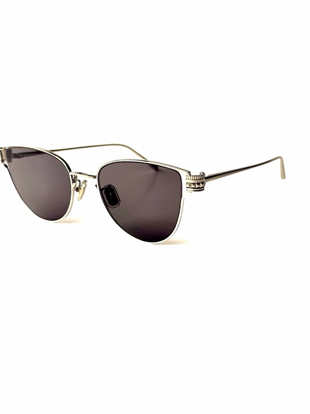 Boucheron  BC 0113 S 003 Silver  Full Rim Sunglasses New  Authentic